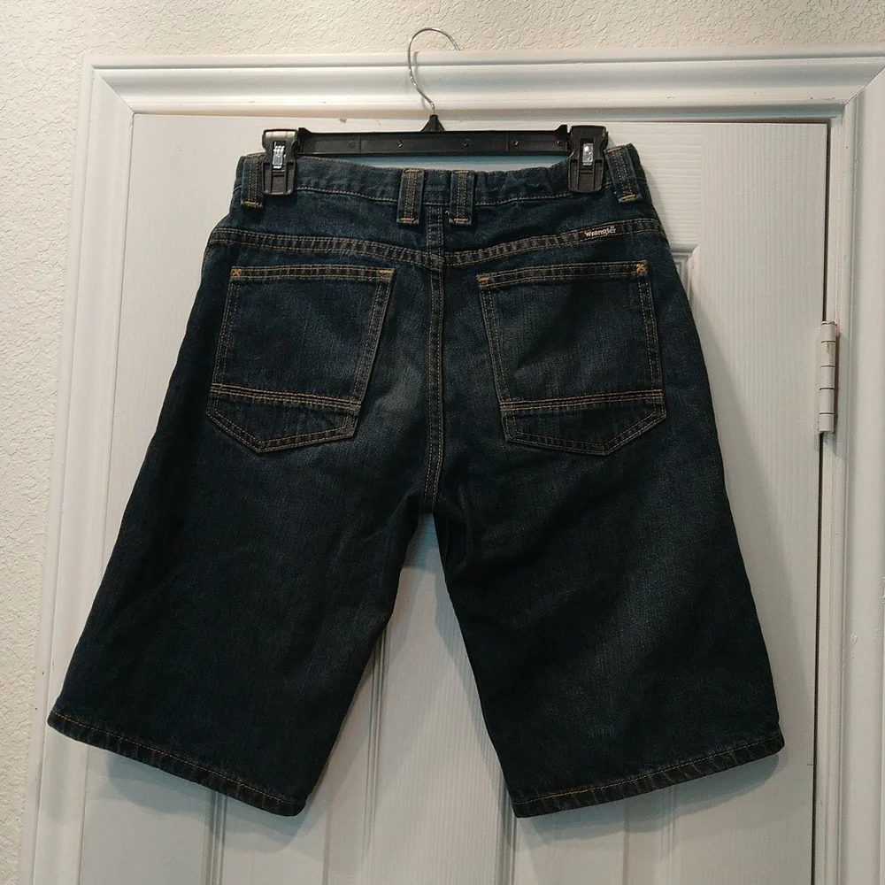 Wrangler Indigo Denim Jean Shorts - Picture 4 of 9